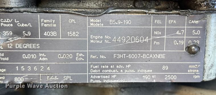 image for item ET4102 1994 Ford F700 bucket truck