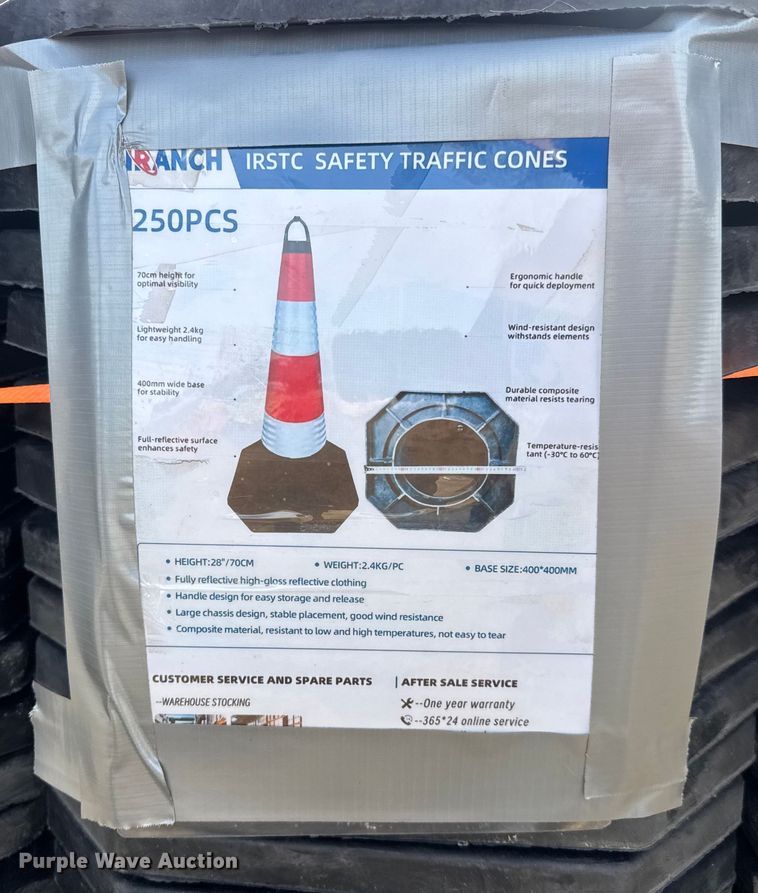 image for item ET4150 (250) Iranch traffic cones