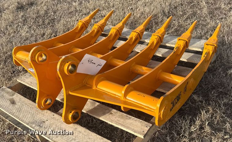 image for item ET4151 Excavator rake