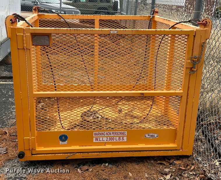 image for item ET6837 Lakeshore Industrial M60M crane basket