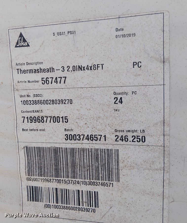 image for item EU0162 2019 Rmax Thermasheath-3 thermal insulation board