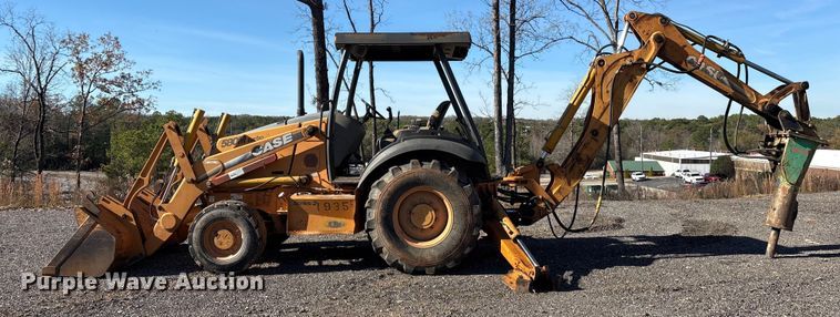 image for item EU7120 2006 Case 580 M Series 2 backhoe