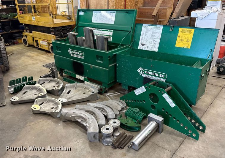 image for item FB0531 Green line 855 bender pipe bender