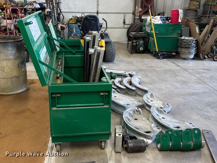 image for item FB0531 Green line 855 bender pipe bender