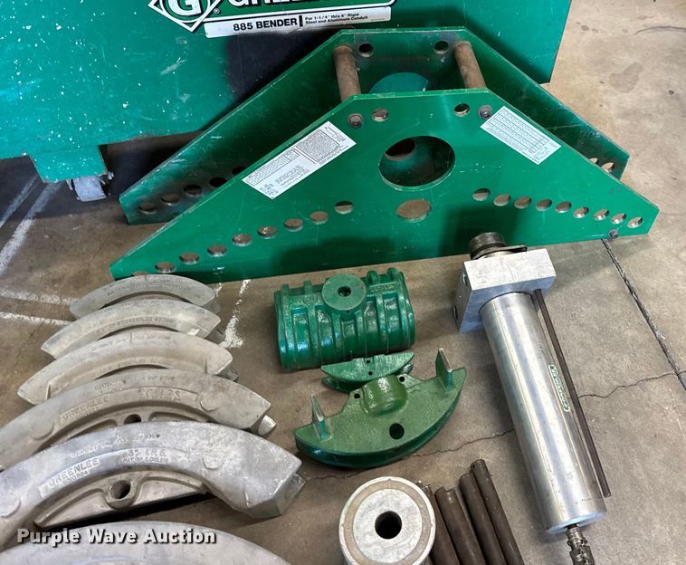 image for item FB0531 Green line 855 bender pipe bender