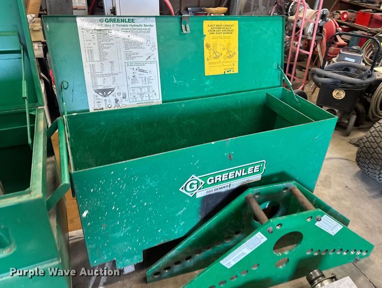 image for item FB0531 Green line 855 bender pipe bender