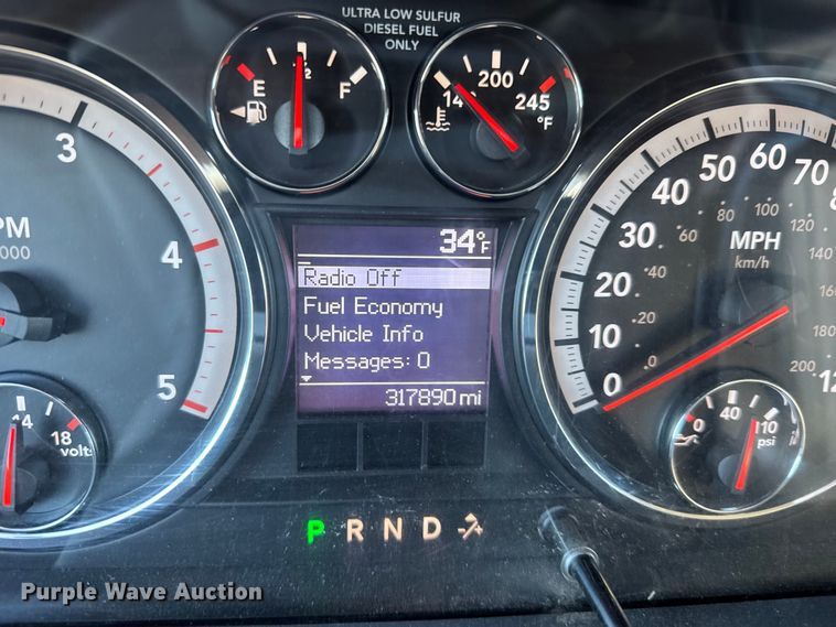 image for item FB0532 2010 Dodge Ram 3500 Crew Cab utility bed pickup truck