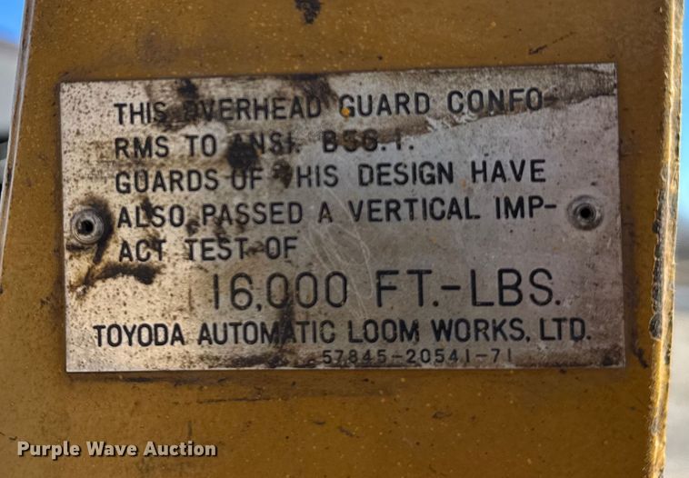 image for item FB0537 Toyota FG30 forklift