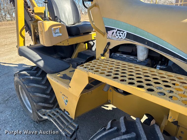 image for item FB0538 2012 Vermeer RTX550 trencher with equipment trailer
