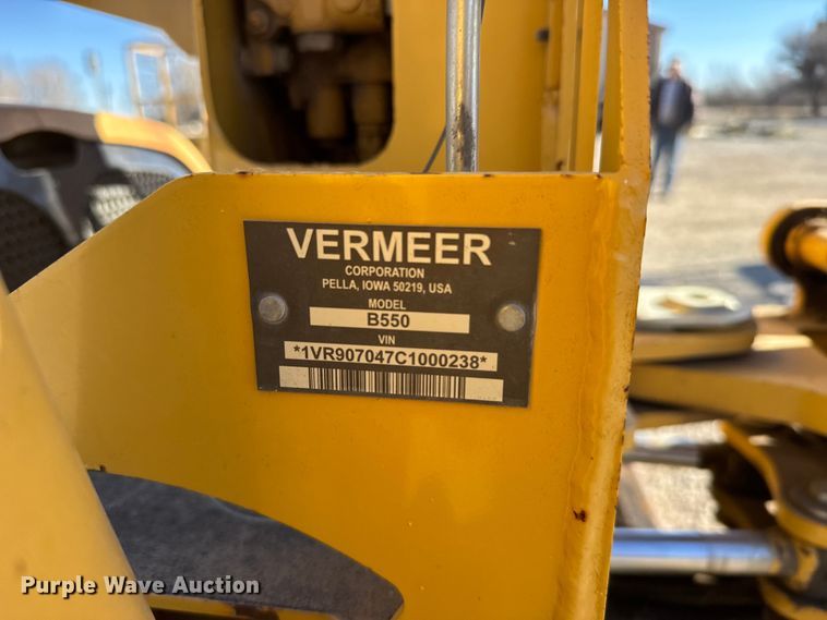 image for item FB0538 2012 Vermeer RTX550 trencher with equipment trailer