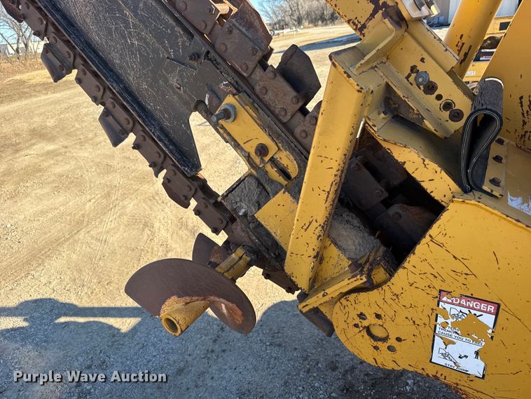 image for item FB0538 2012 Vermeer RTX550 trencher with equipment trailer