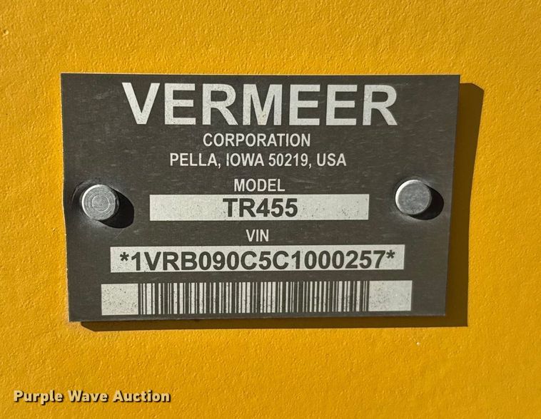 image for item FB0538 2012 Vermeer RTX550 trencher with equipment trailer