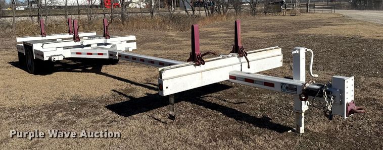 image for item FB0539 1994 Rice Trailer Co. pole trailer