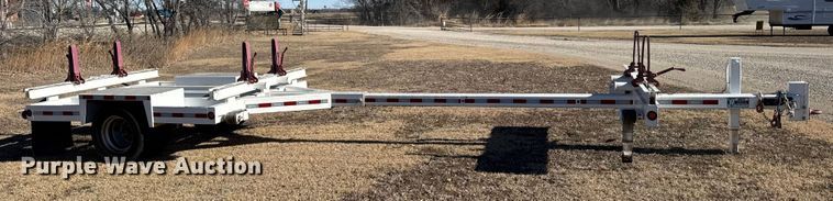 image for item FB0539 1994 Rice Trailer Co. pole trailer