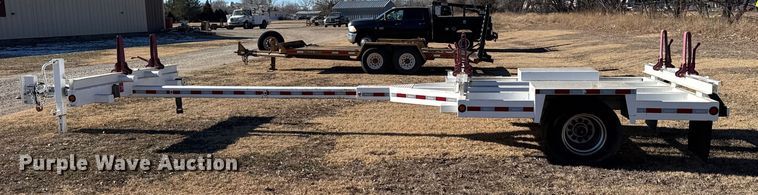 image for item FB0539 1994 Rice Trailer Co. pole trailer