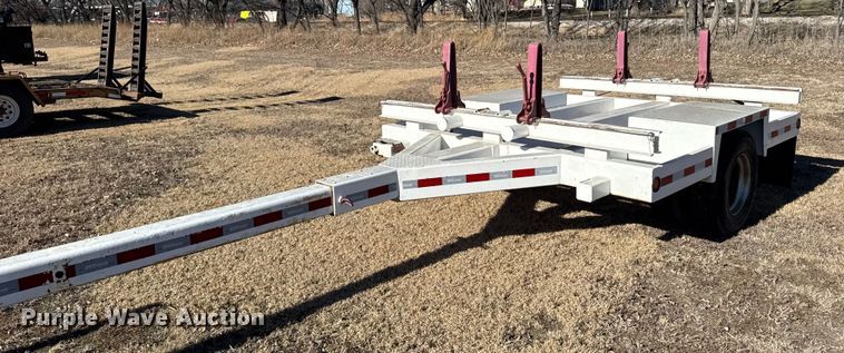 image for item FB0539 1994 Rice Trailer Co. pole trailer