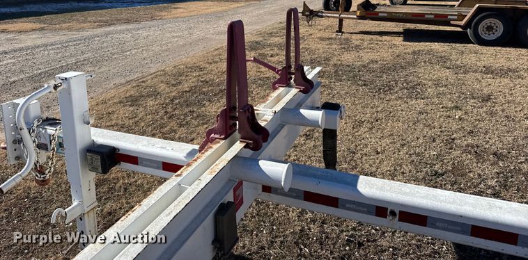 image for item FB0539 1994 Rice Trailer Co. pole trailer
