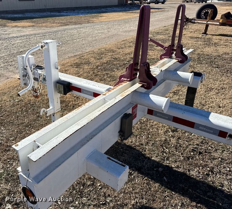 image for item FB0539 1994 Rice Trailer Co. pole trailer