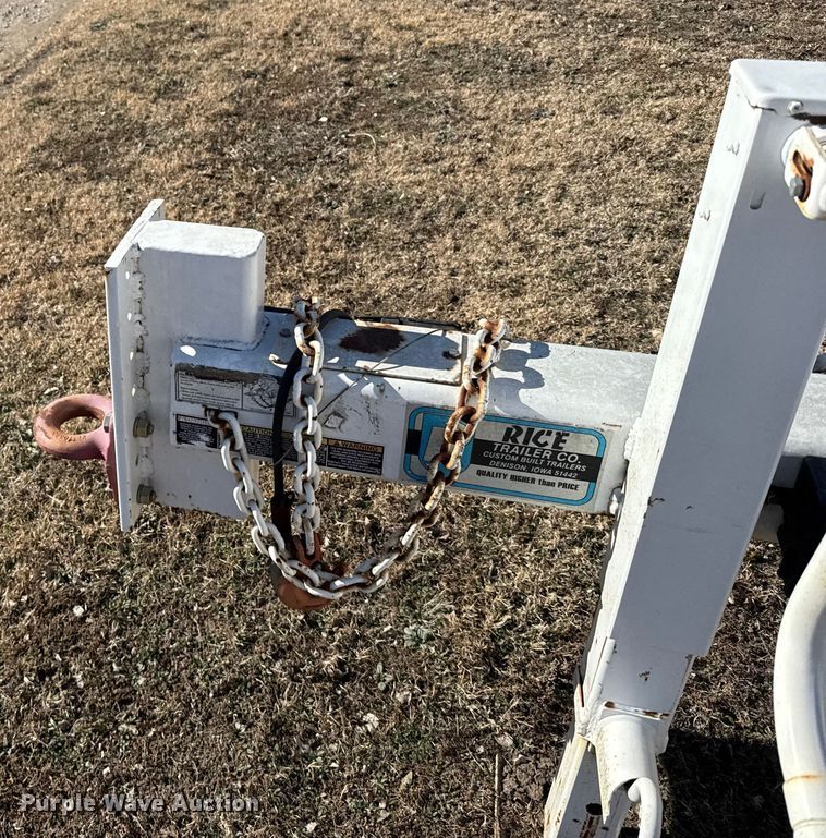 image for item FB0539 1994 Rice Trailer Co. pole trailer