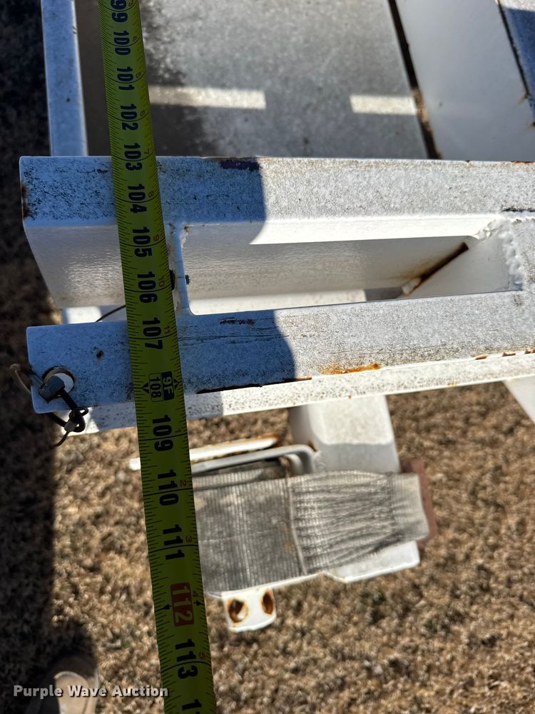 image for item FB0539 1994 Rice Trailer Co. pole trailer