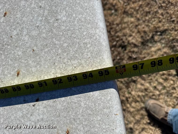 image for item FB0539 1994 Rice Trailer Co. pole trailer