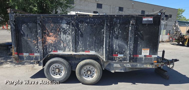 image for item FB9400 2017 BigTex 14LX dump trailer
