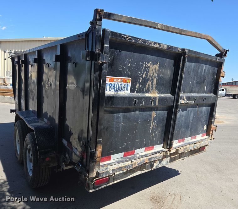 image for item FB9400 2017 BigTex 14LX dump trailer
