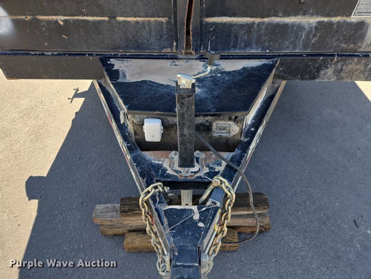 image for item FB9400 2017 BigTex 14LX dump trailer