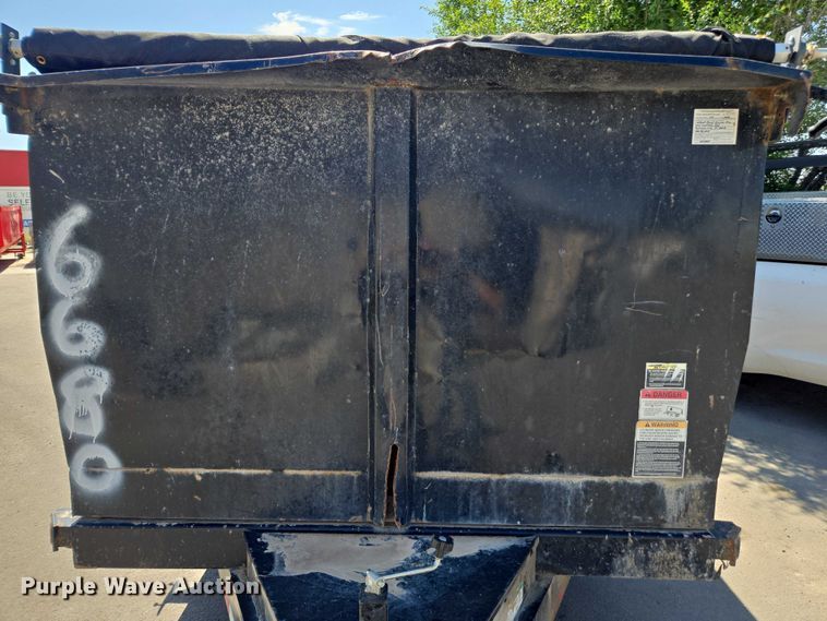 image for item FB9400 2017 BigTex 14LX dump trailer