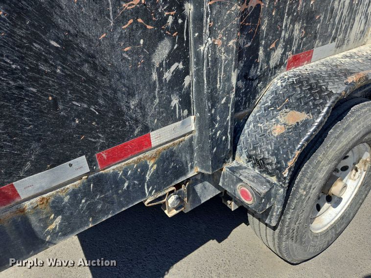image for item FB9400 2017 BigTex 14LX dump trailer