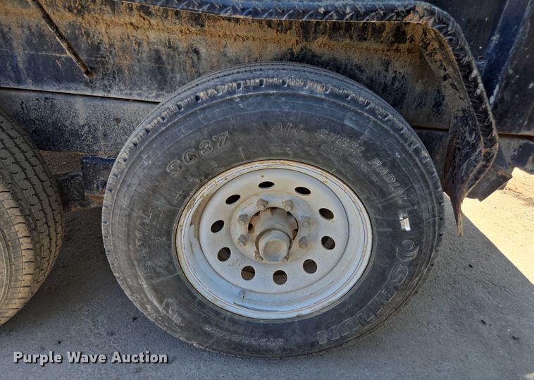 image for item FB9400 2017 BigTex 14LX dump trailer