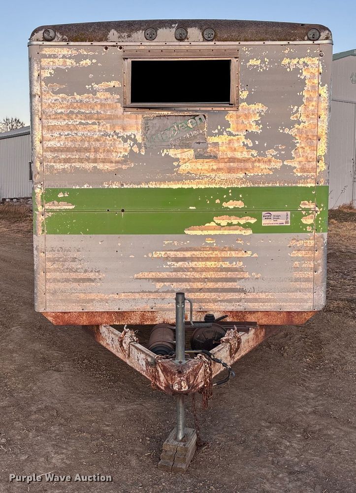 image for item FG1641 1968 Wells Cargo enclosed cargo trailer