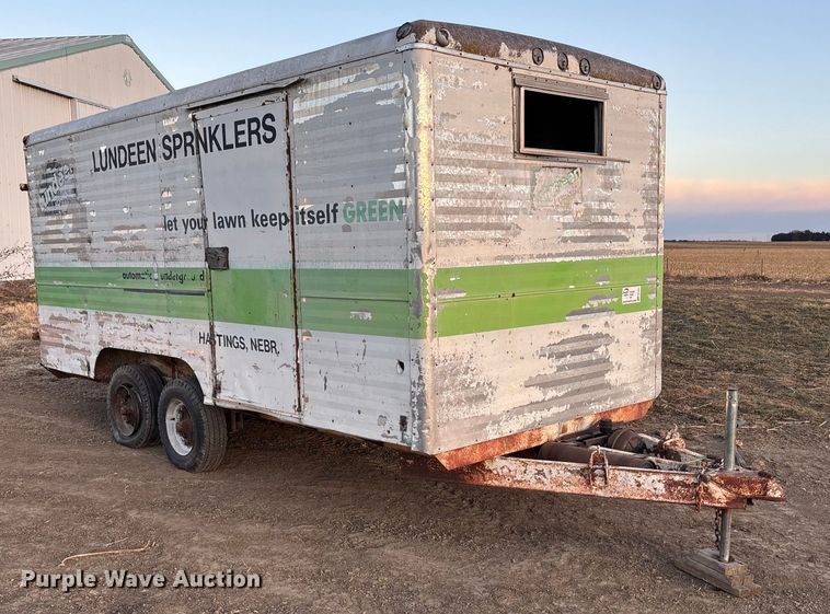 image for item FG1641 1968 Wells Cargo enclosed cargo trailer