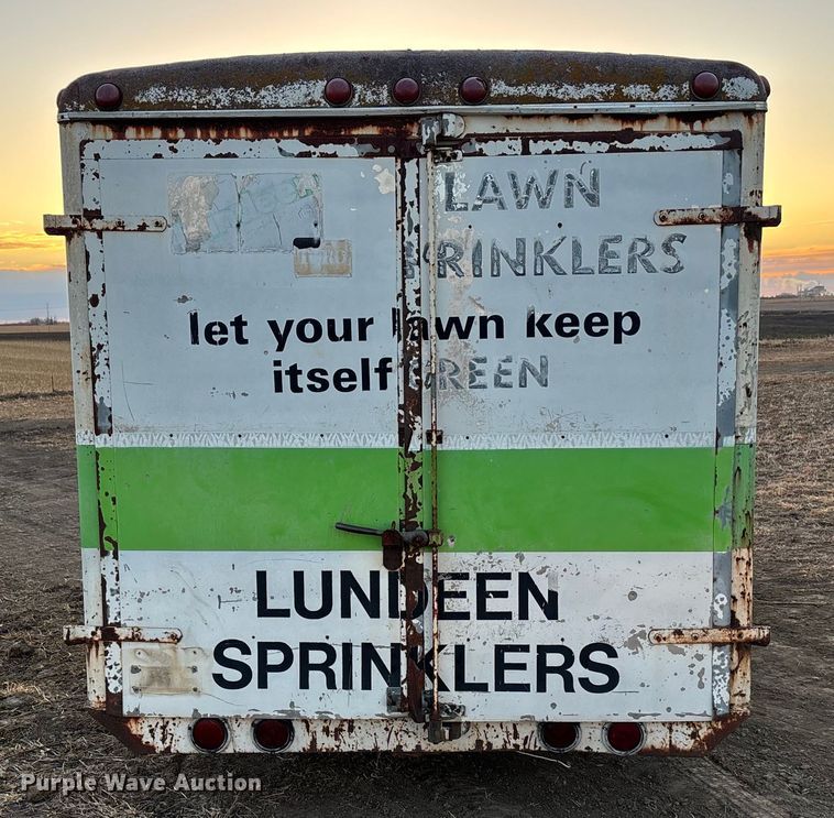 image for item FG1641 1968 Wells Cargo enclosed cargo trailer