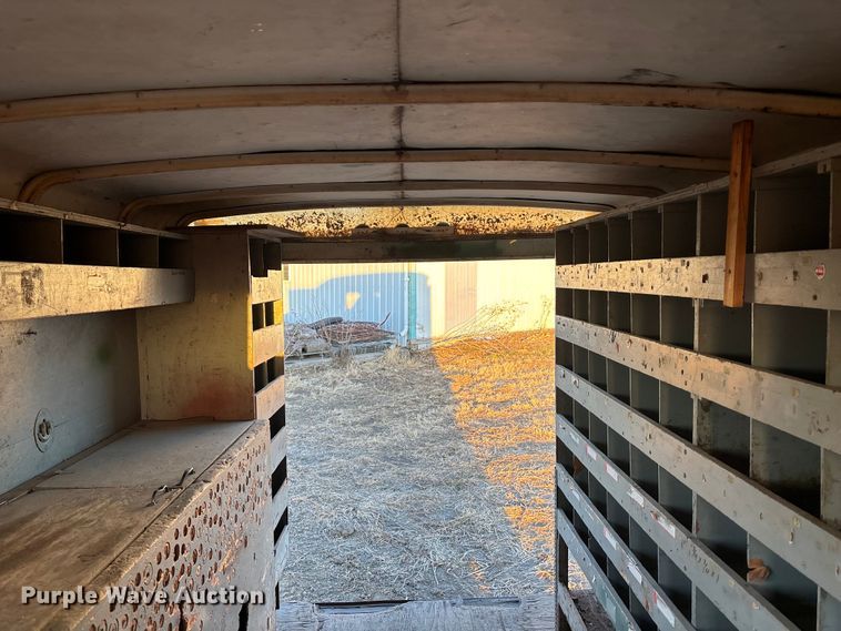 image for item FG1641 1968 Wells Cargo enclosed cargo trailer