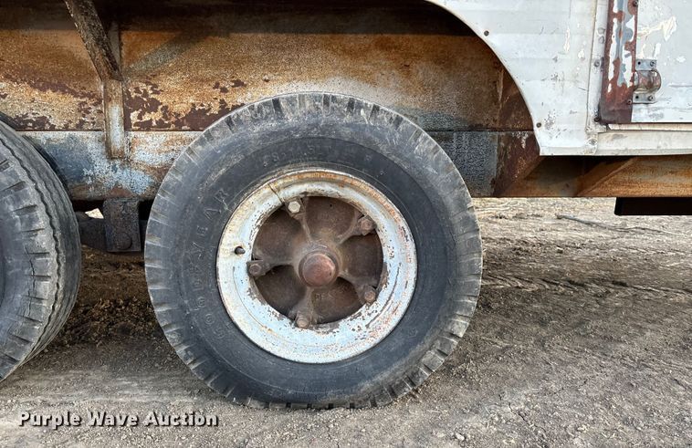 image for item FG1641 1968 Wells Cargo enclosed cargo trailer