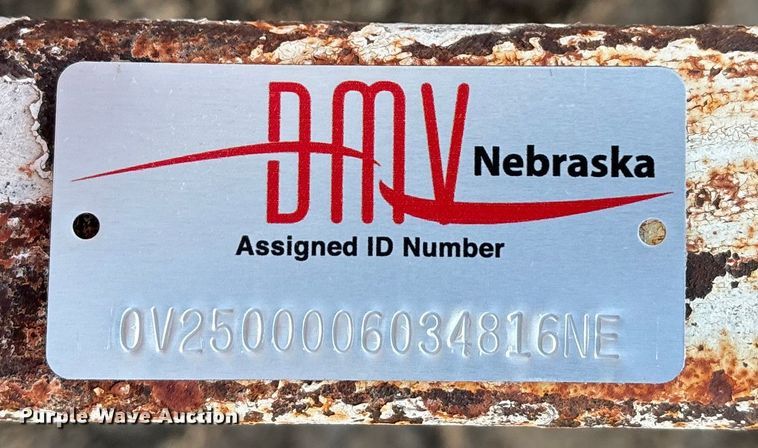 image for item FG1641 1968 Wells Cargo enclosed cargo trailer