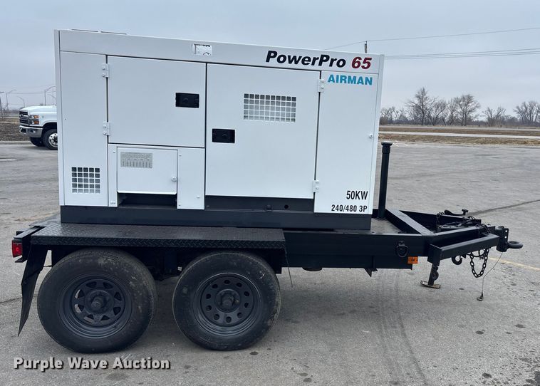 image for item FG2509 2006 Airman Power Pro 65 generator