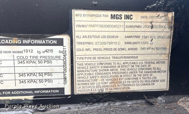 image for item FG2509 2006 Airman Power Pro 65 generator