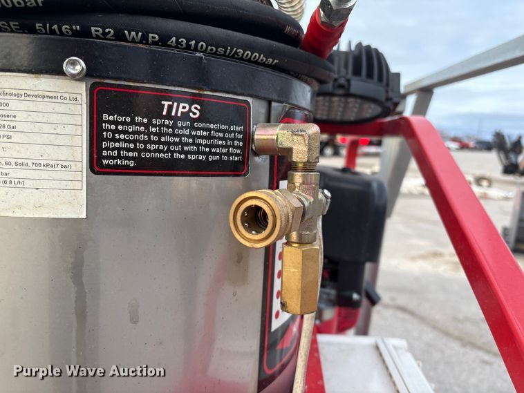 image for item FG2551 2024 High Pressure Washer 016-02•4000/1.2-01 hot pressure washer