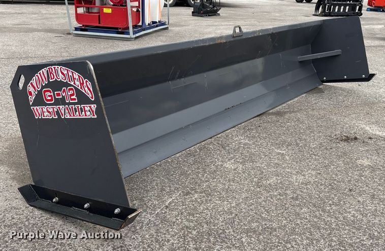image for item FG2552 Industrias America Snowbusters  G-12 skid steer snow pusher