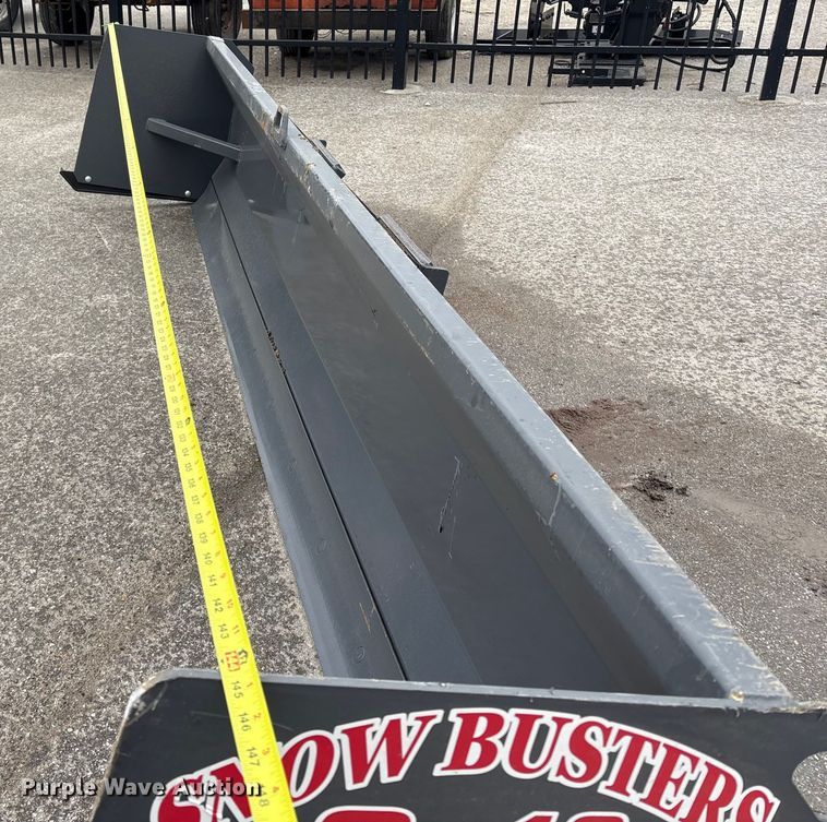 image for item FG2552 Industrias America Snowbusters  G-12 skid steer snow pusher