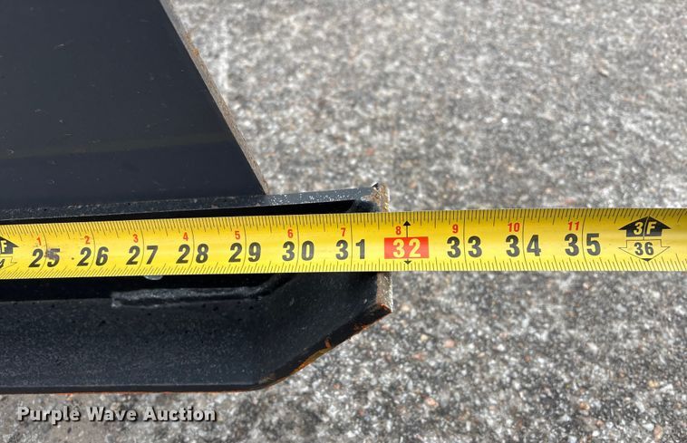 image for item FG2552 Industrias America Snowbusters  G-12 skid steer snow pusher