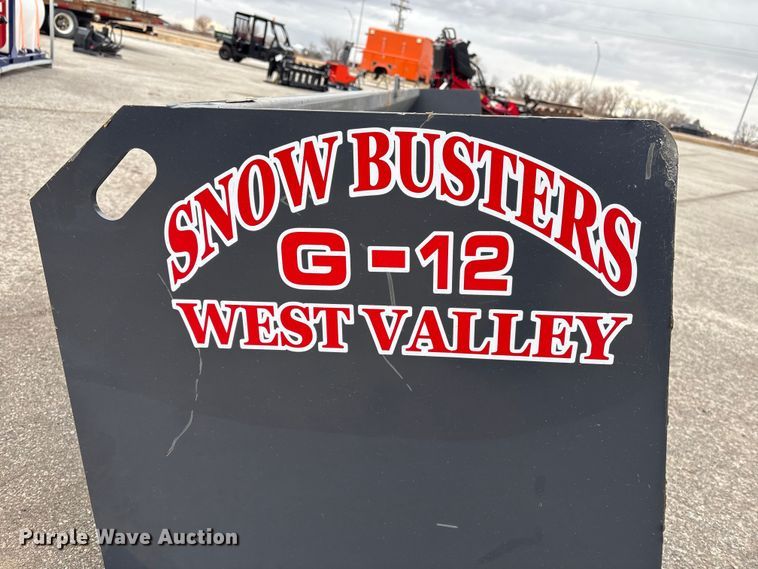 image for item FG2552 Industrias America Snowbusters  G-12 skid steer snow pusher