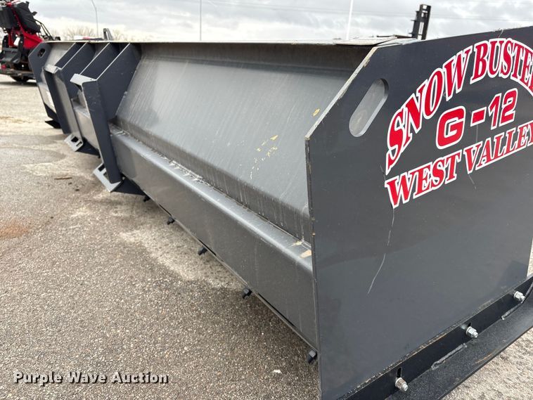 image for item FG2552 Industrias America Snowbusters  G-12 skid steer snow pusher