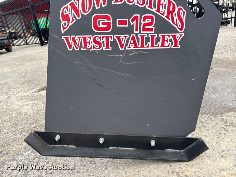 image for item FG2552 Industrias America Snowbusters  G-12 skid steer snow pusher