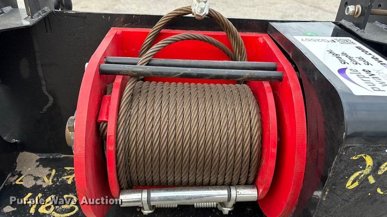 image for item FG2557 2025 GIYI LW45 skid steer logging winch