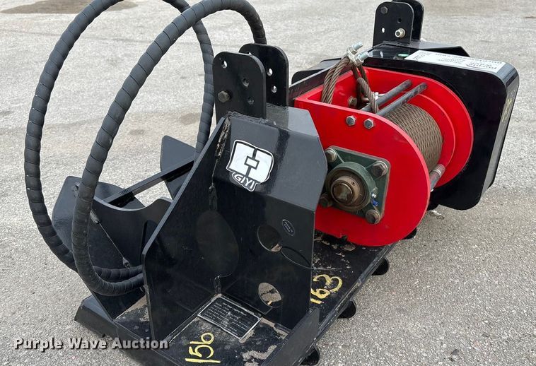 image for item FG2557 2025 GIYI LW45 skid steer logging winch