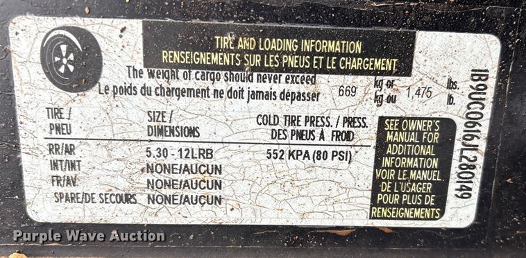 image for item FG2559 2017 Barreto 20RTK trencher