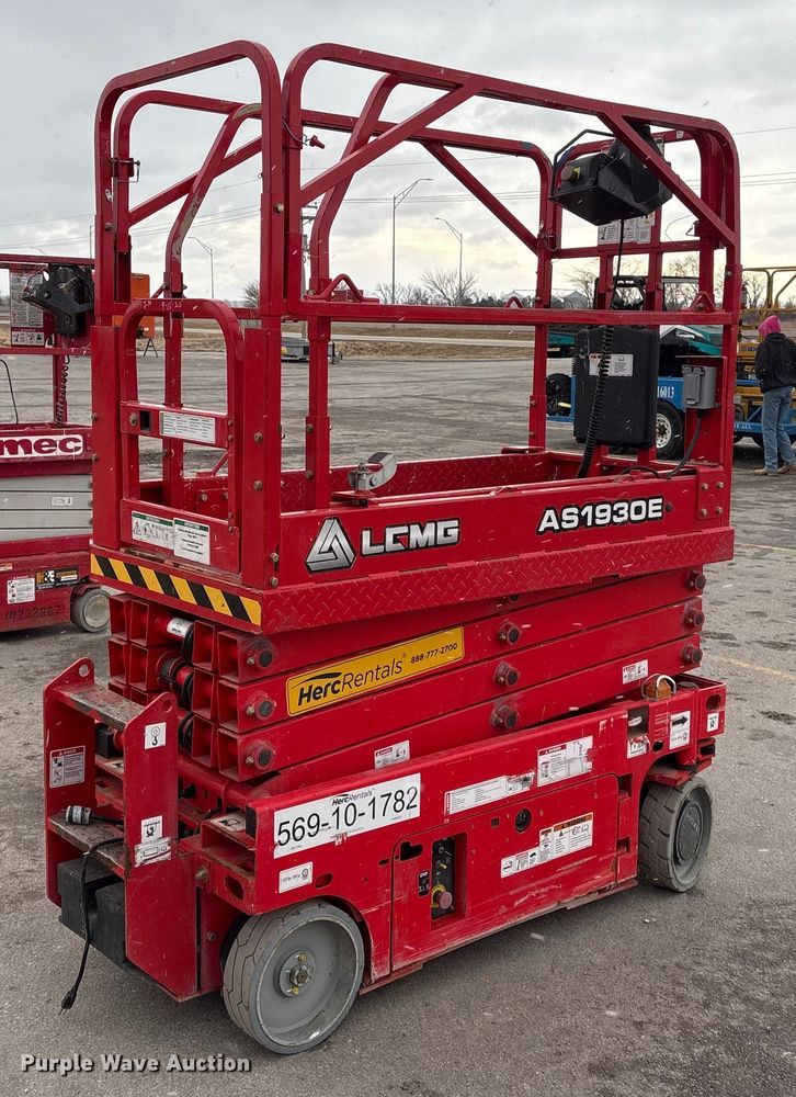 image for item FG2561 2019 LGMG AS1930E scissor lift
